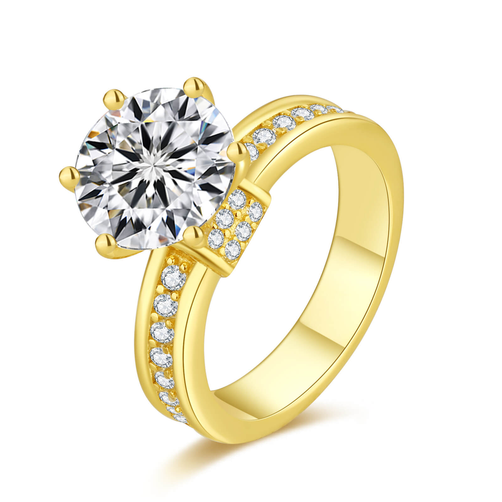 S925 Admiration Moissanite Ring-MARDAZA