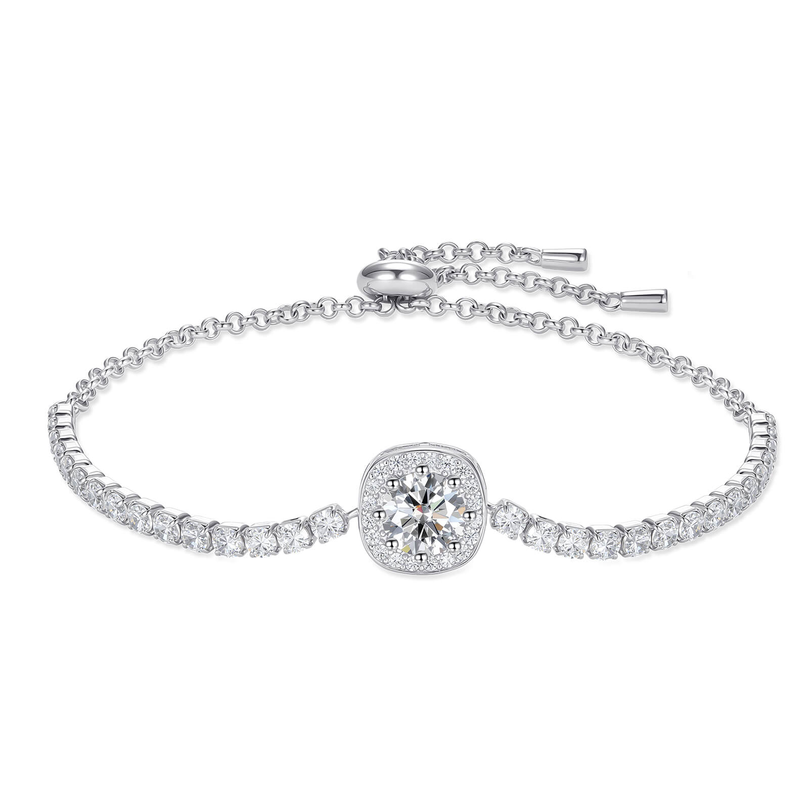S925 Star Moissanite Bracelet-MARDAZA