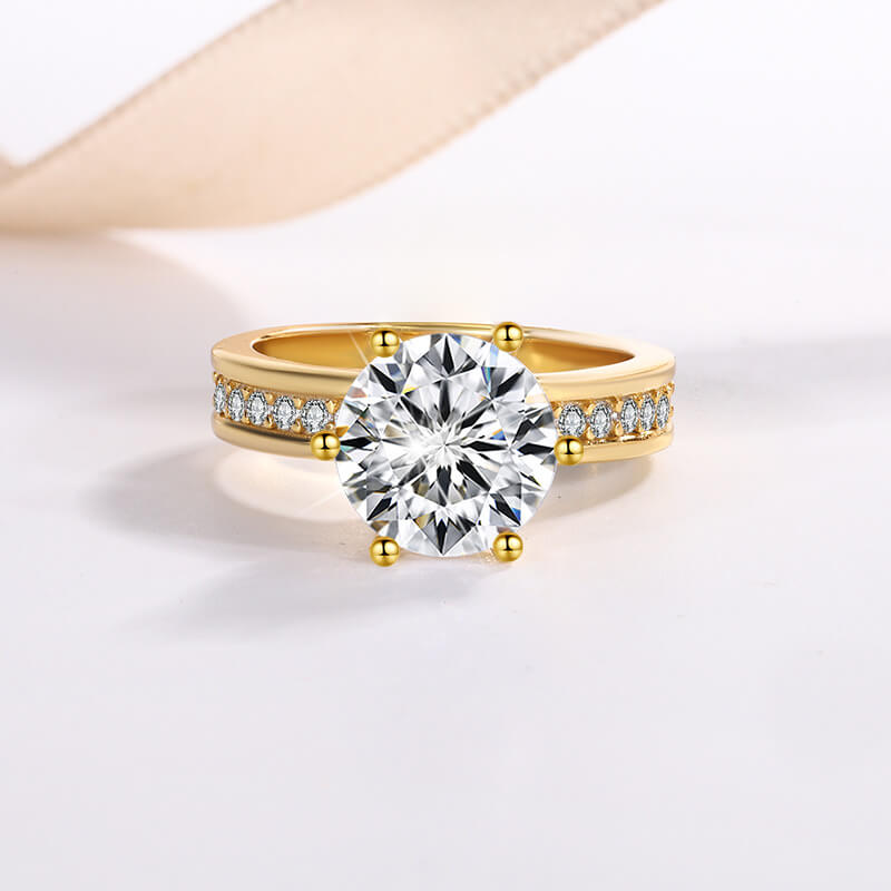 S925 Admiration Moissanite Ring-MARDAZA