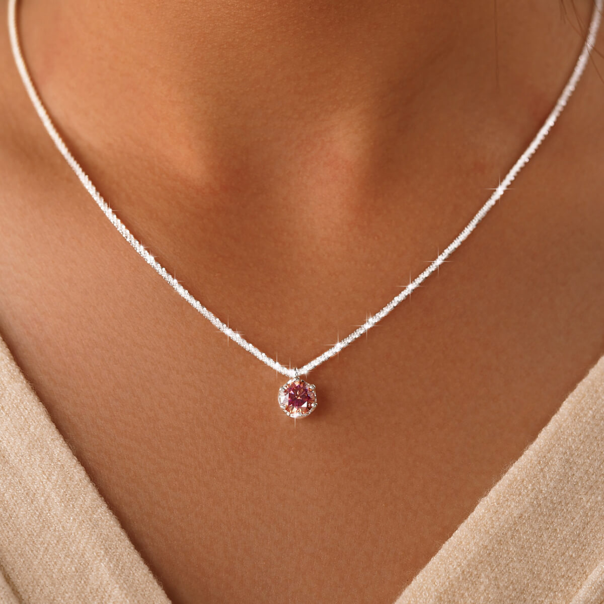 S925 Full Star Moissanite Necklace-MARDAZA