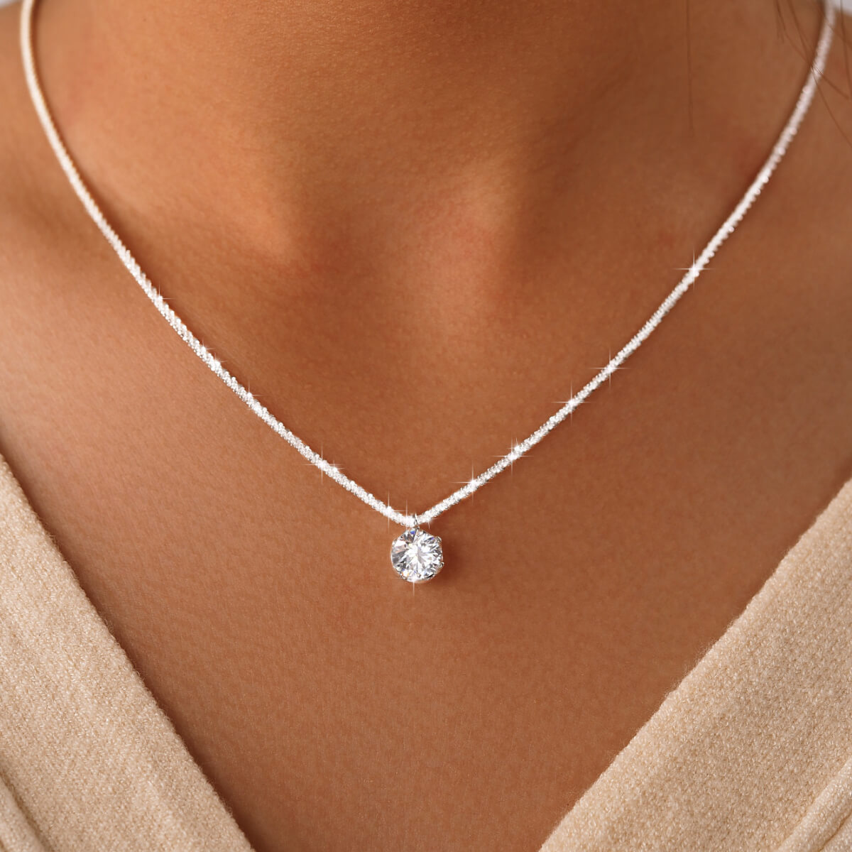 S925 Full Star Moissanite Necklace-MARDAZA