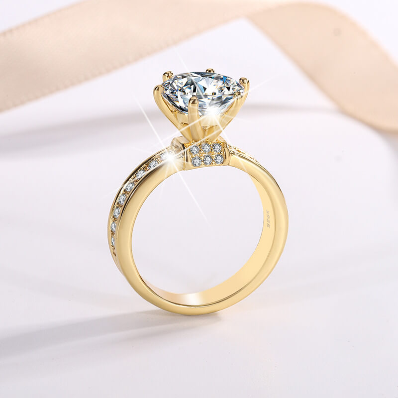 S925 Admiration Moissanite Ring-MARDAZA