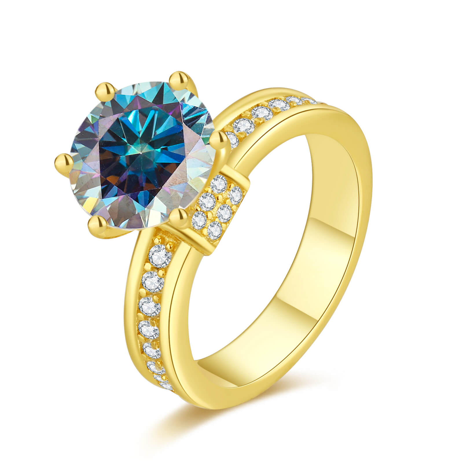 S925 Admiration Moissanite Ring-MARDAZA