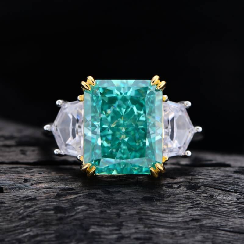 S925 Luxury 13CT High Carbon Diamond Ring-MARDAZA
