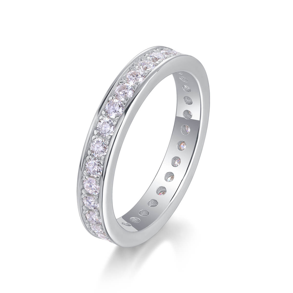 S925 Forever Happy Moissanite Ring-MARDAZA
