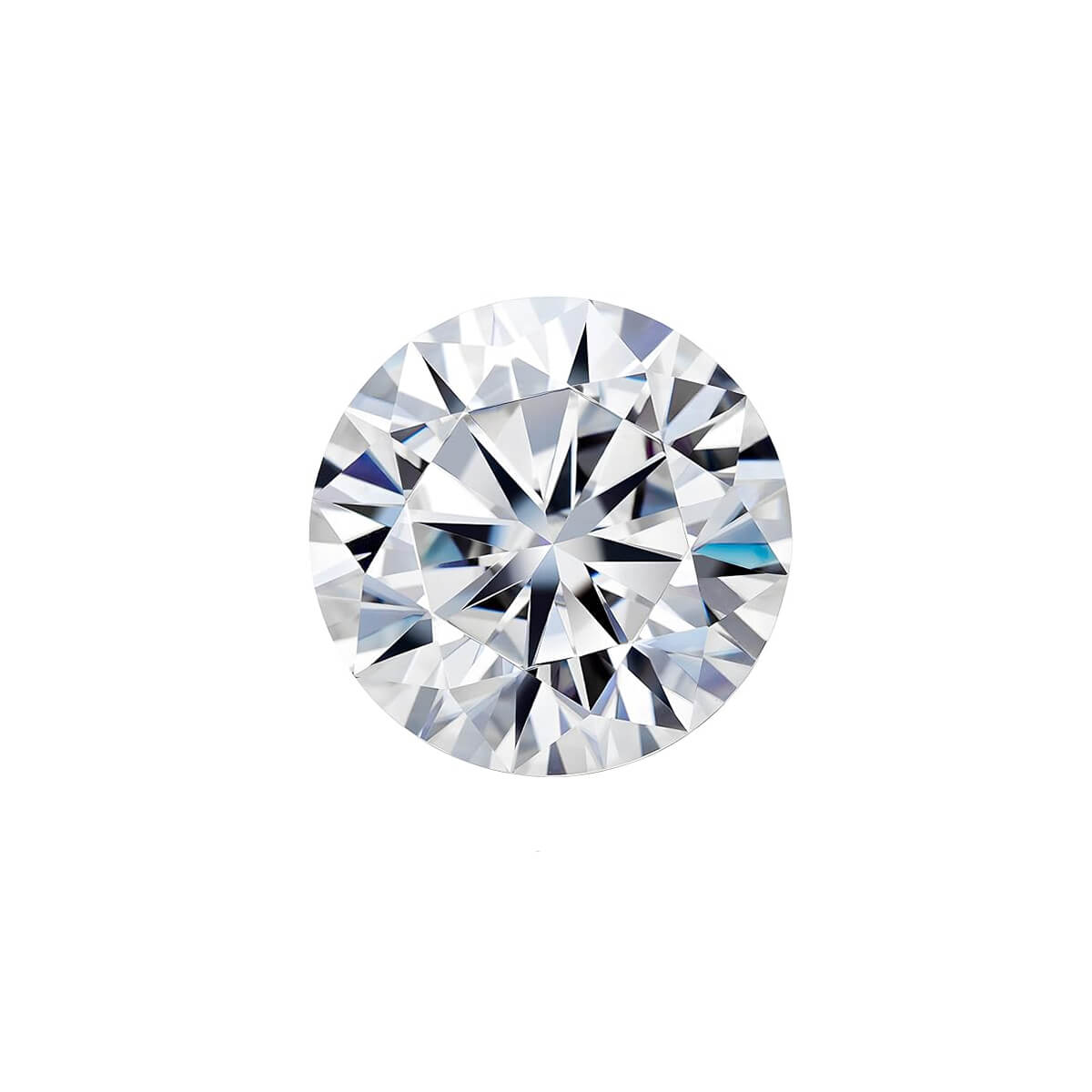 Round Moissanite Loose-MARDAZA