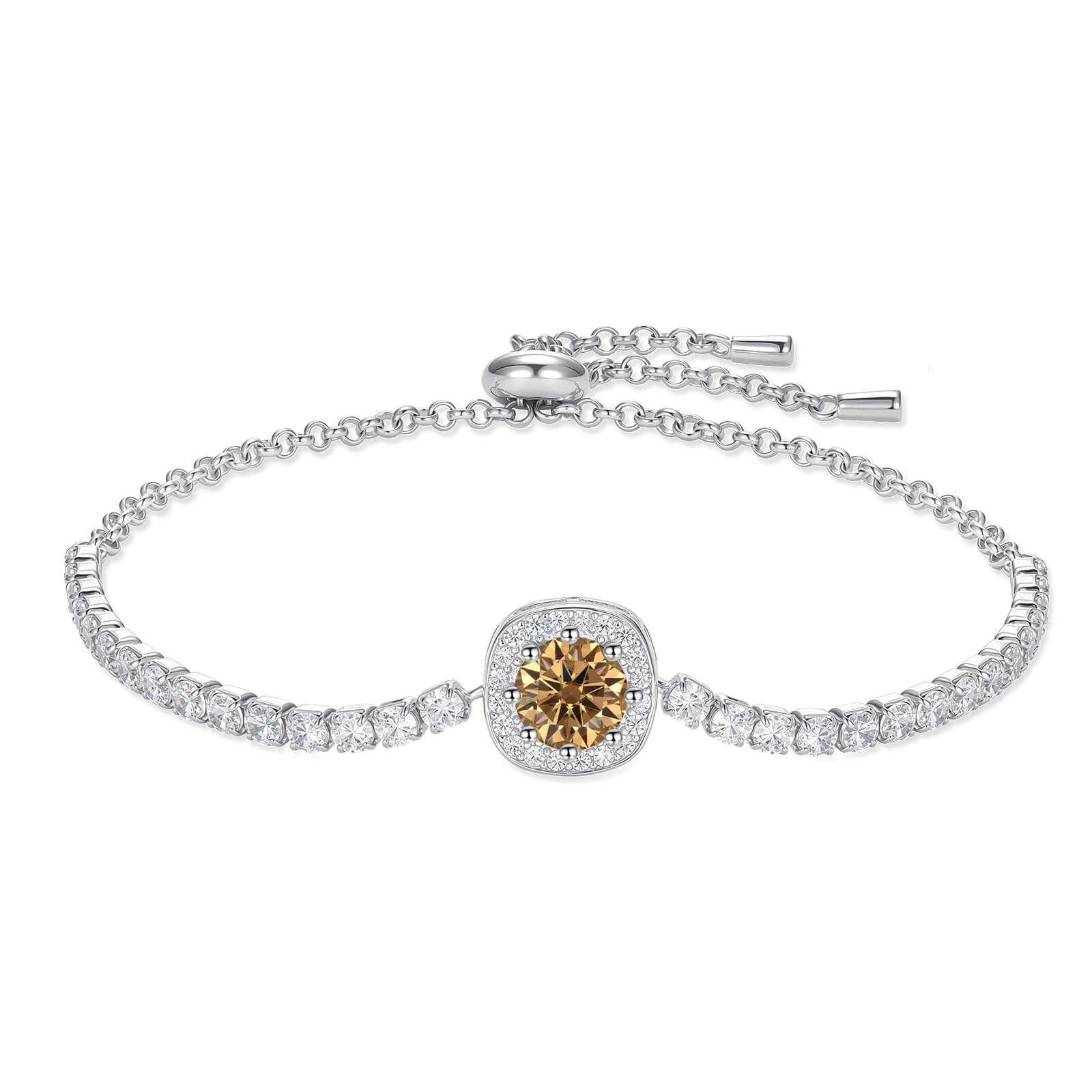 S925 Star Moissanite Bracelet-MARDAZA