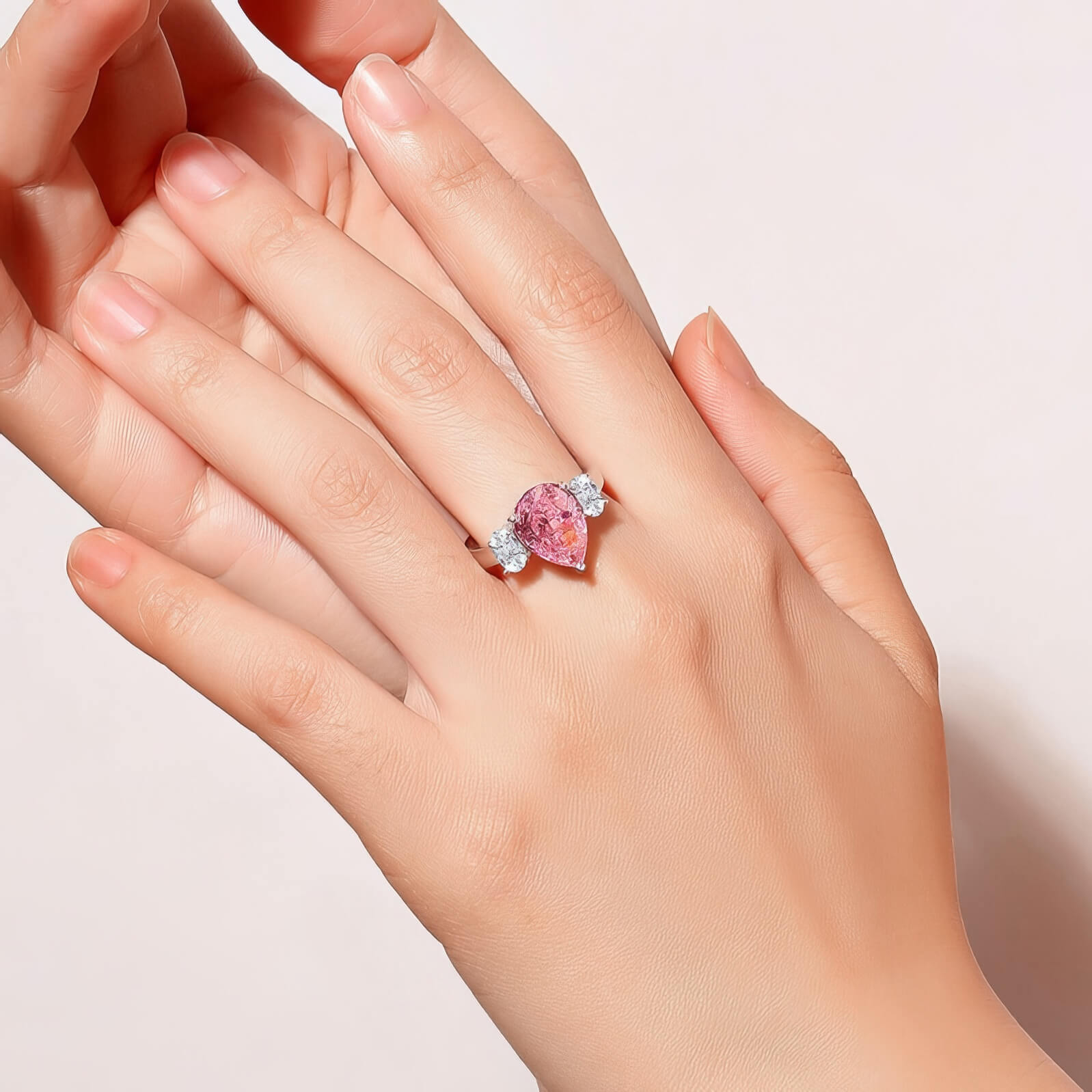 S925 Luxury 10CT Water Drop High Carbon Diamond-MARDAZA