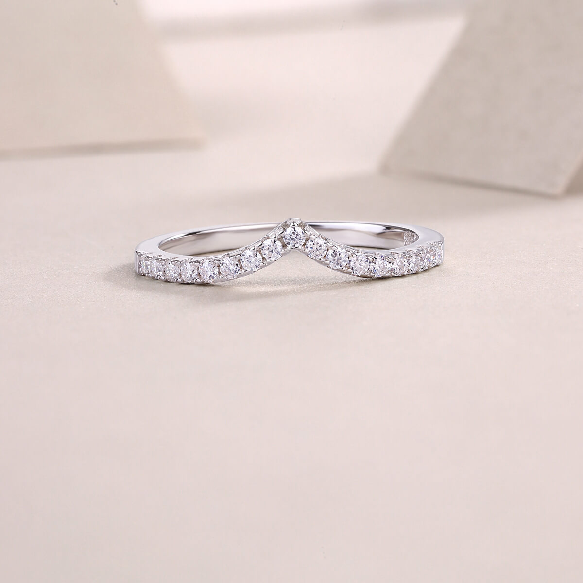 S925 Embrace Moissanite Ring-MARDAZA