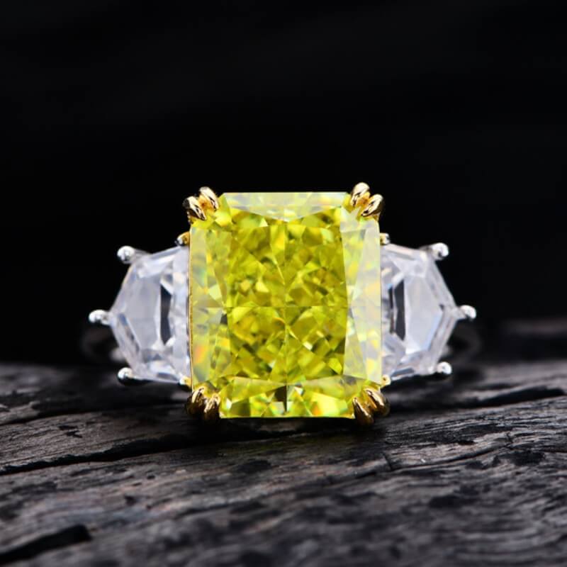 S925 Luxury 13CT High Carbon Diamond Ring-MARDAZA