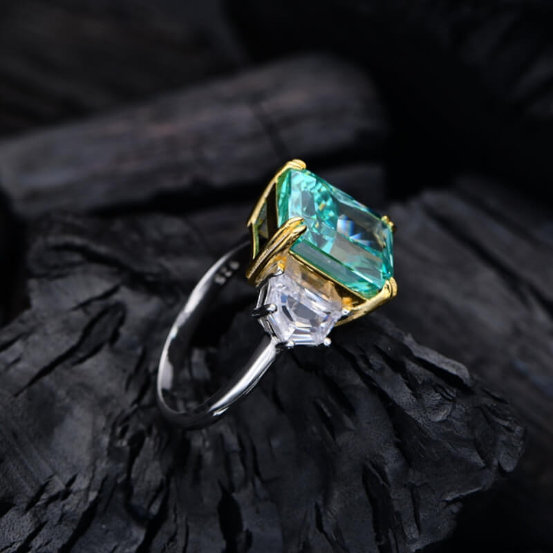 S925 Luxury 13CT High Carbon Diamond Ring-MARDAZA