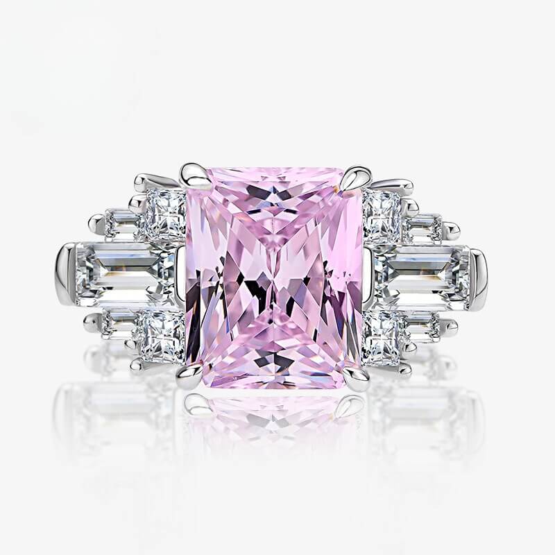 S925 Ice Cut High Carbon Diamond Ring-MARDAZA