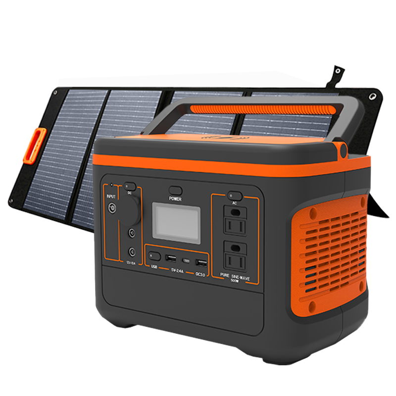 568Wh With 7 Outputs Wireless Charging 600W Portable Solar Power Station S680 - Acenergy
