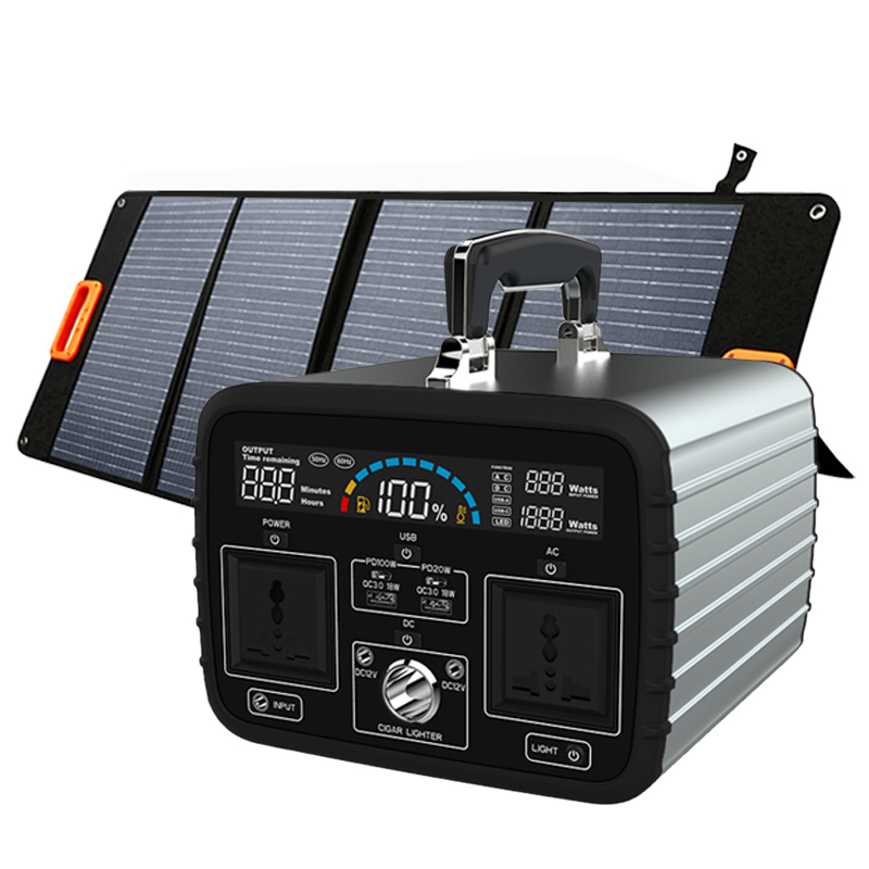500Wh Sizeable With 9 Outputs Portable Solar Power Station S600 - Acenergy