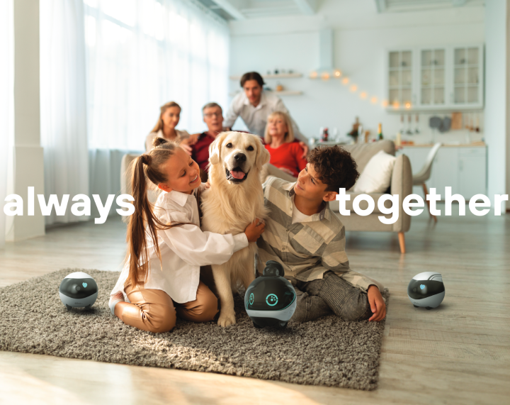 Enabot's brand concept always together