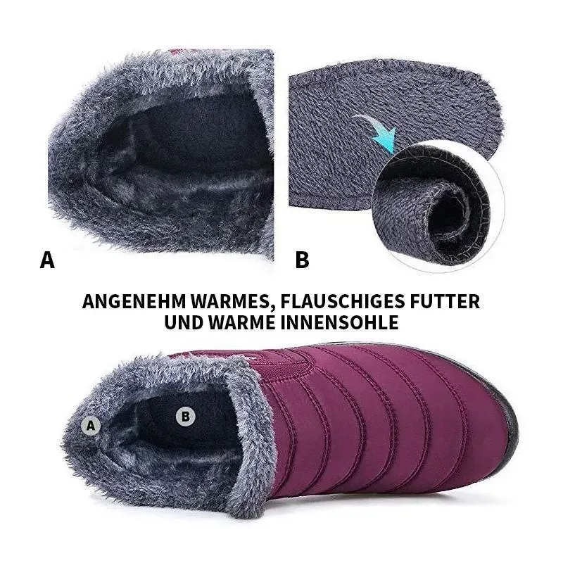 🔥70% rabatt sista dagen🎁Premium varma och bekväma snöstövlar för kvinnor