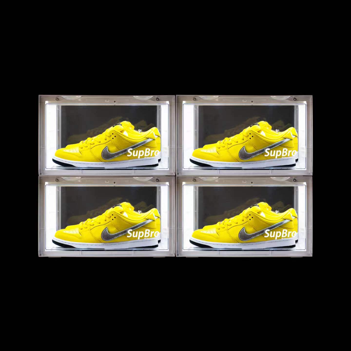 LED voice-activated light-emitting shoe box(EU size≤50)