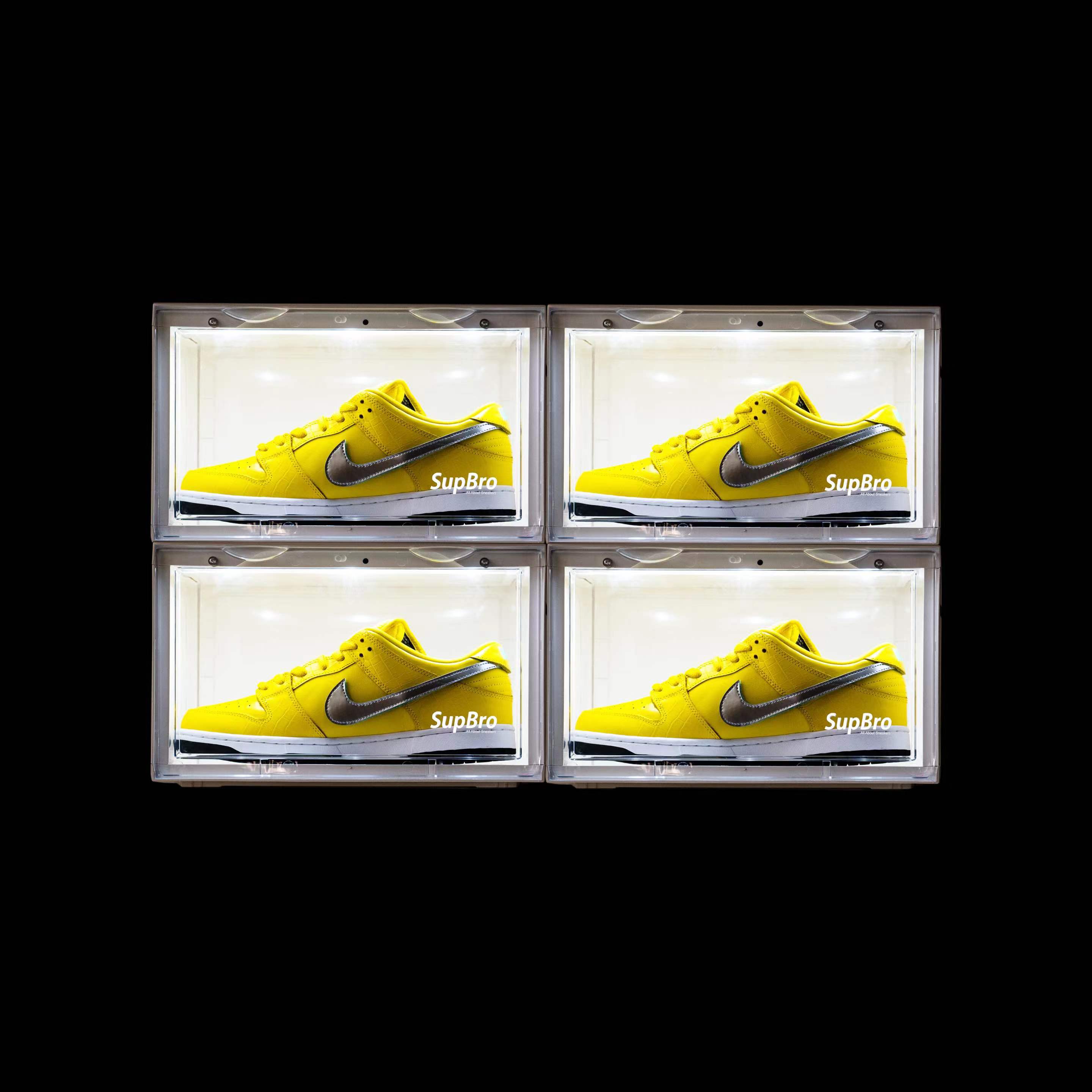 LED voice-activated light-emitting shoe box(EU size≤46)