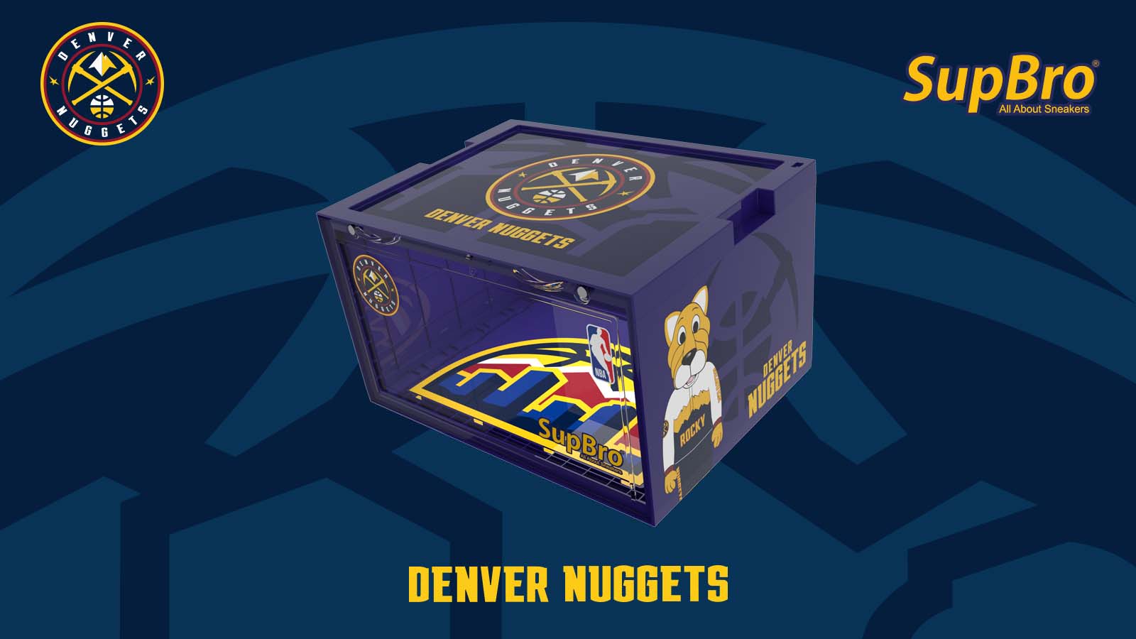 SupBro* NBA PRO Sneaker Organizer/ Box/ Container / Crates