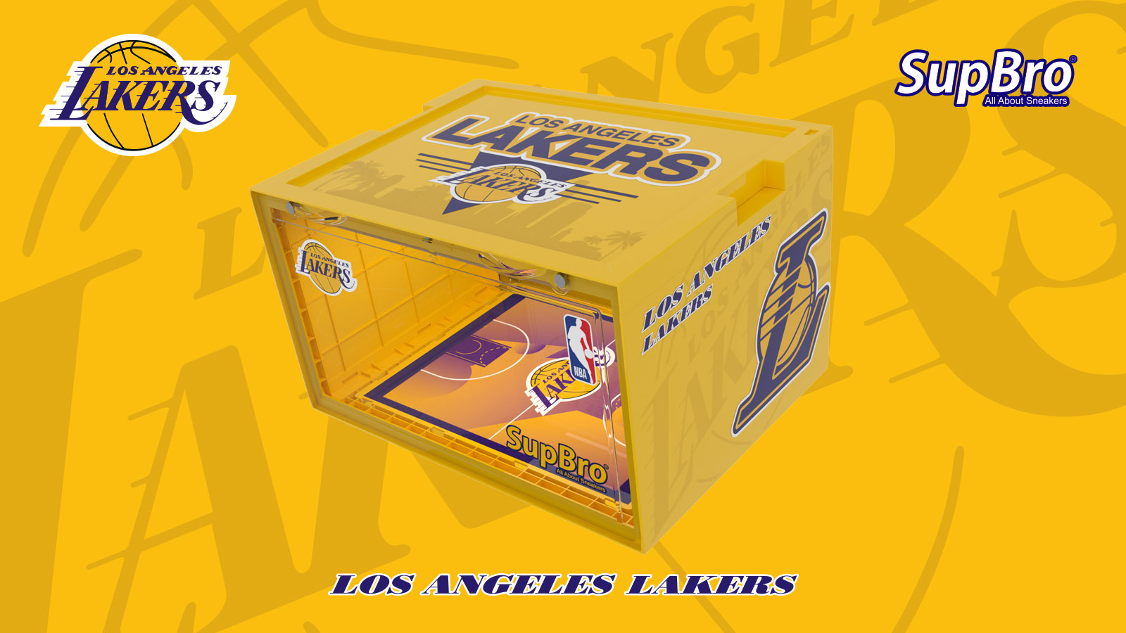 SupBro* NBA Sneaker Organizer/ Box/ Container / Crates