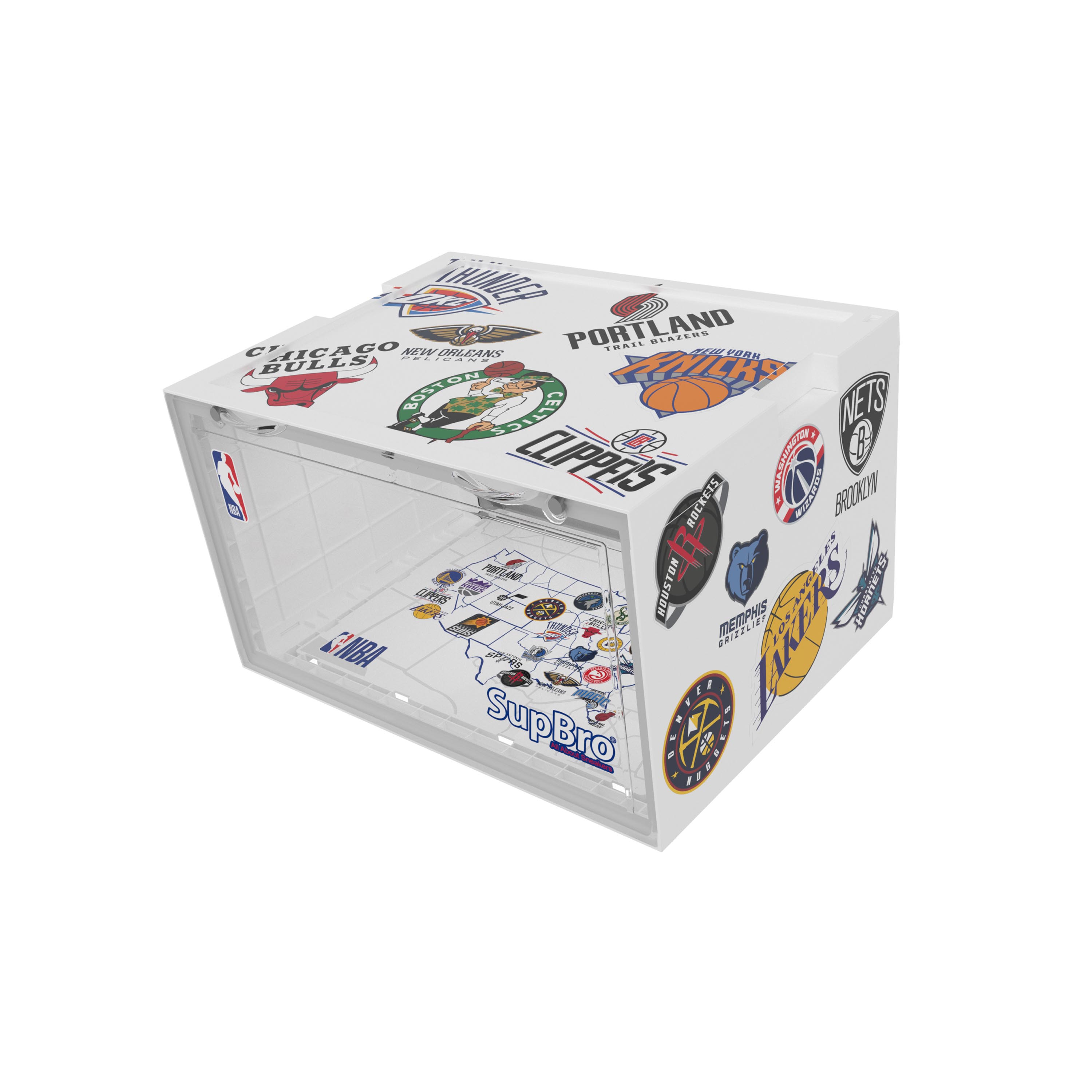 SupBro* NBA Sneaker Organizer/ Box/ Container / Crates