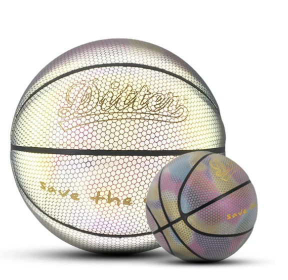 The Last Day Sale 49% Off - Holographic Reflective Glowing Basketball