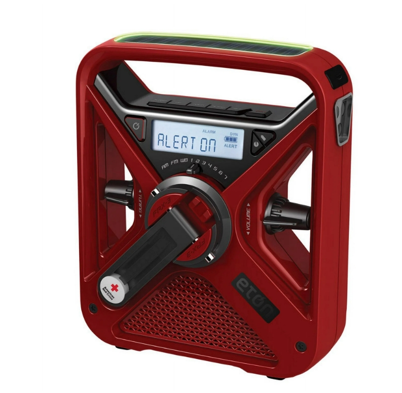 American Red Cross FRX3, Emergency Weather Radio, Good-used Red Emergency Radio for Extreme Weather, Terrible Disaster, Dangerous Situation
