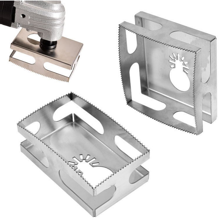 Stainless Steel Square Slot Cutter For Plastic Metal Low-Voltage Electrica