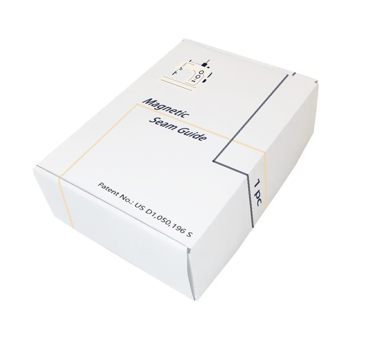 Magnetic Seam Guide for Sewing Machine