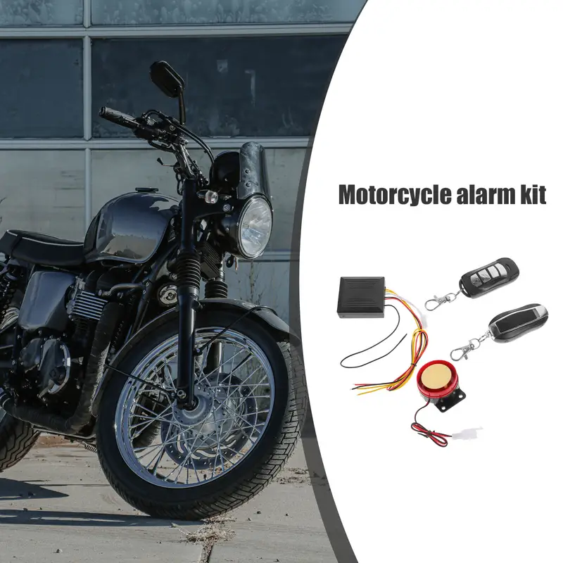 摩托车防盗 报警 不带电池(配5+6号 控 ) 详情 6