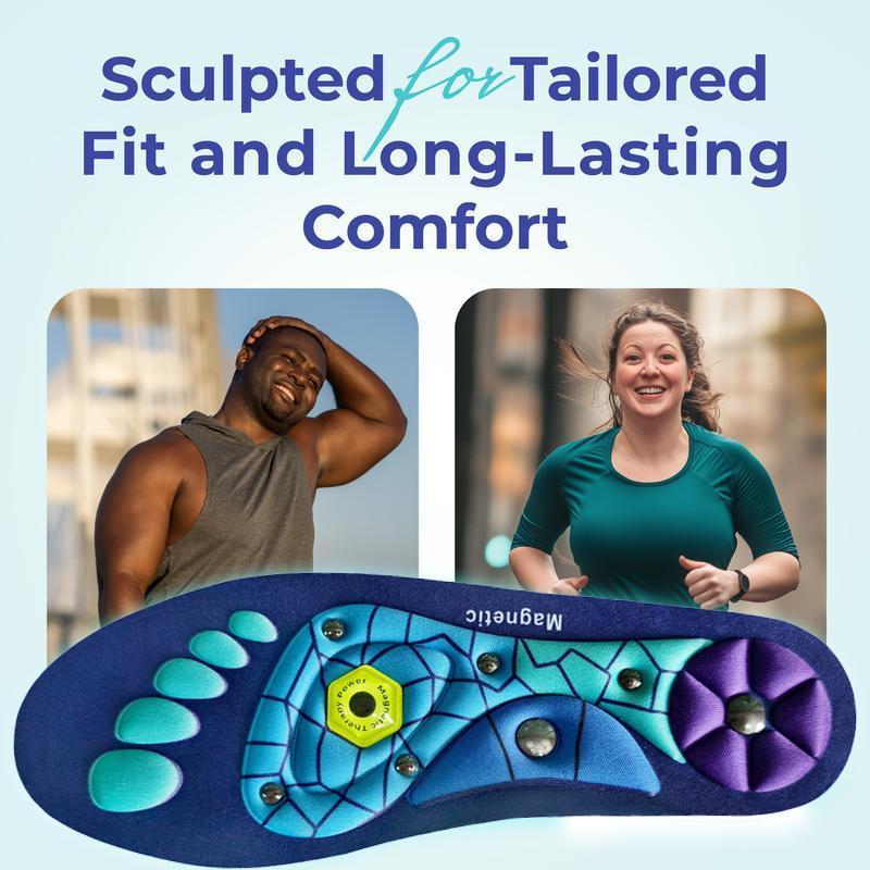 Shock Absorbing Insoles for All Day | 220+ Lbs Plantar Fasciitis High Arch Supportinsoles for Men Women,Work Boot Shoe Insole, Absorb Shock with EveryStep