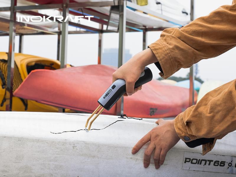 InoKraft Cordless Plastic Welder, Ergonomically Designed