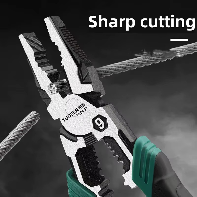 Wire Pliers Industrial Grade Electrician Pointed Nose Pliers Wire Stripping Multifunctional Labor-saving Long Nose Pliers