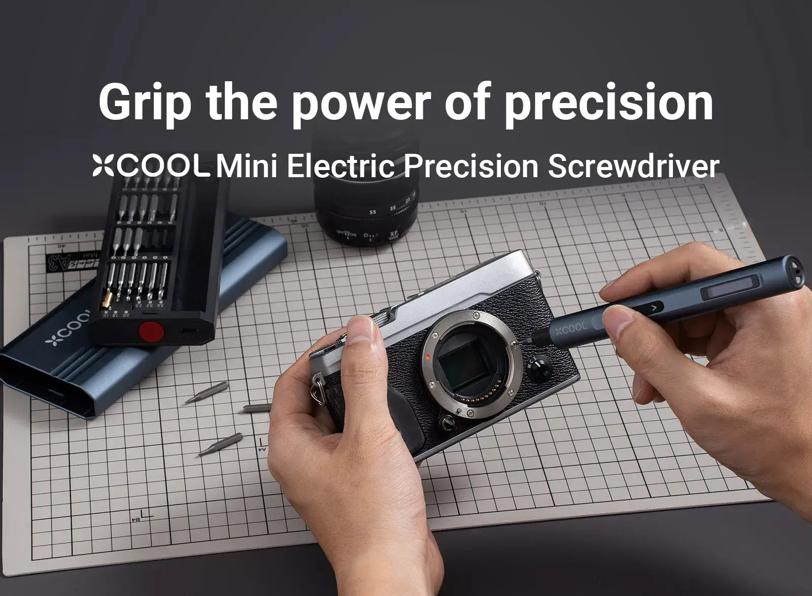 Mini Electric Precision Screwdriver Set for Computer and Watch Repair