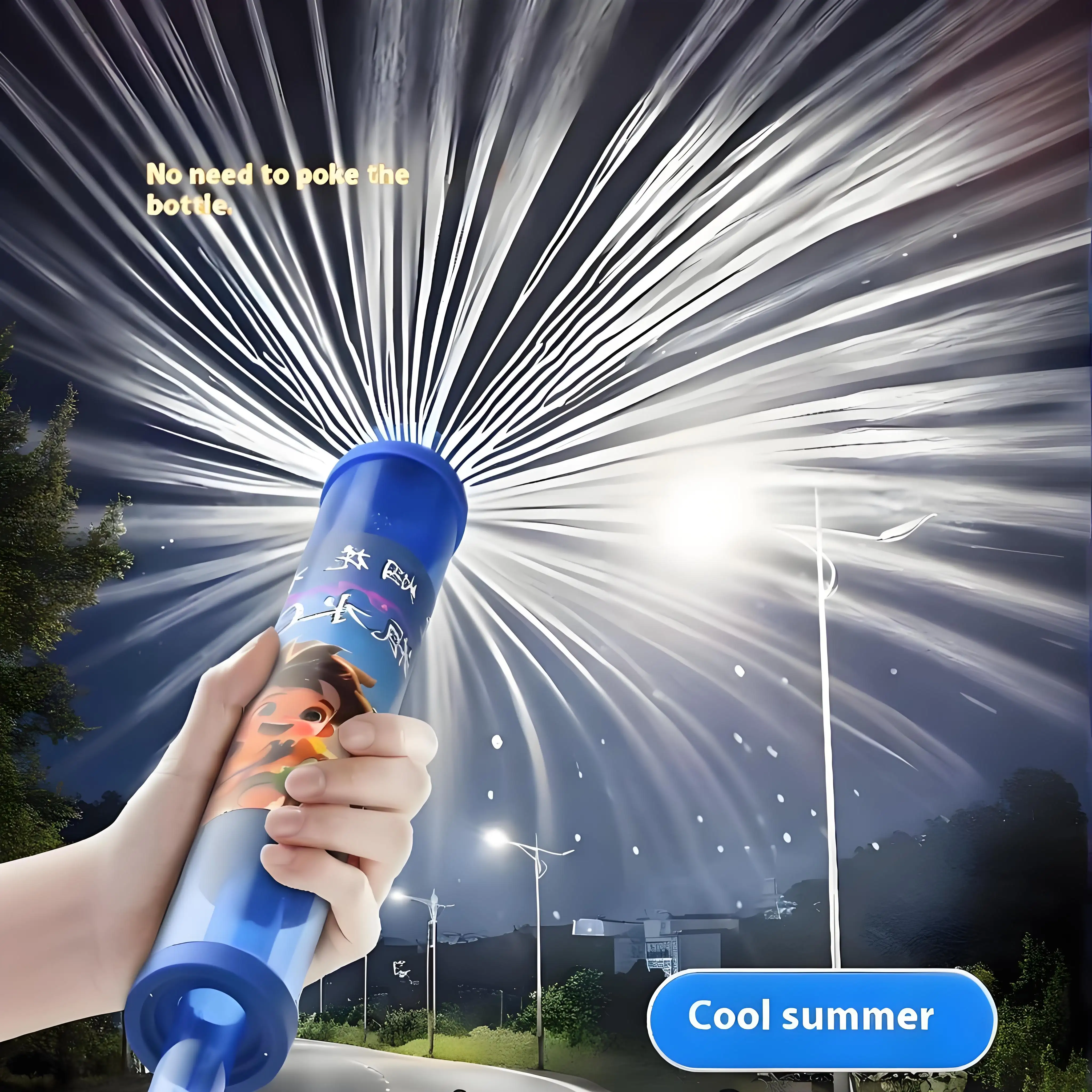 New summer outdoor play cartoon fireworks toys