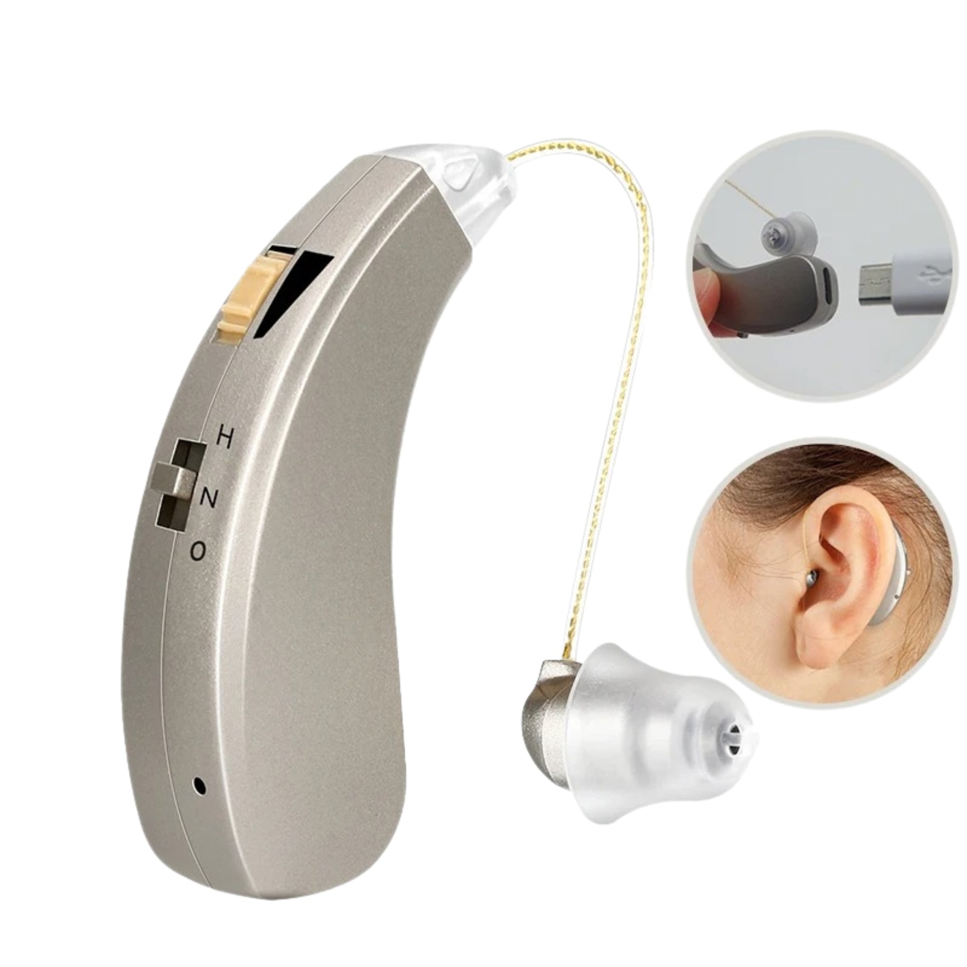  ClearSound Rechargeable Hearing Aids (Pair Of 2)