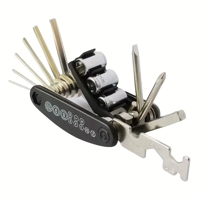 Portable Multipurpose Folding Screwdriver Motorcycle Bicycle Repair Tools