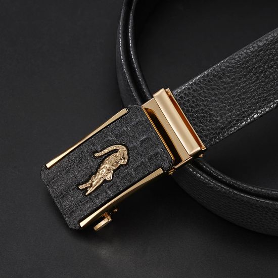 leather belt Trendy style - personality