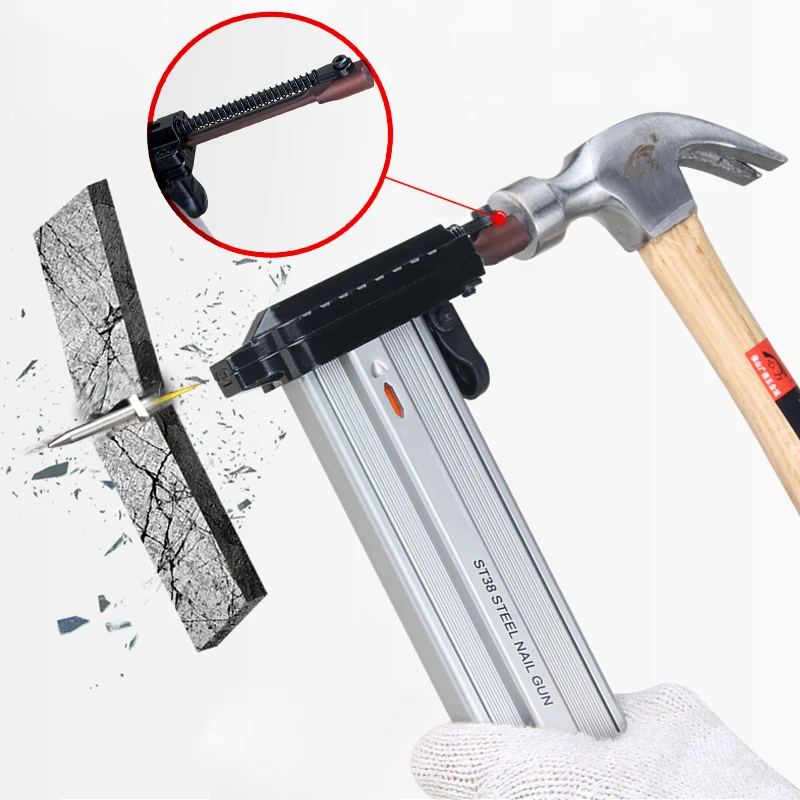 Manual cement nails, hand tools for decoration industry