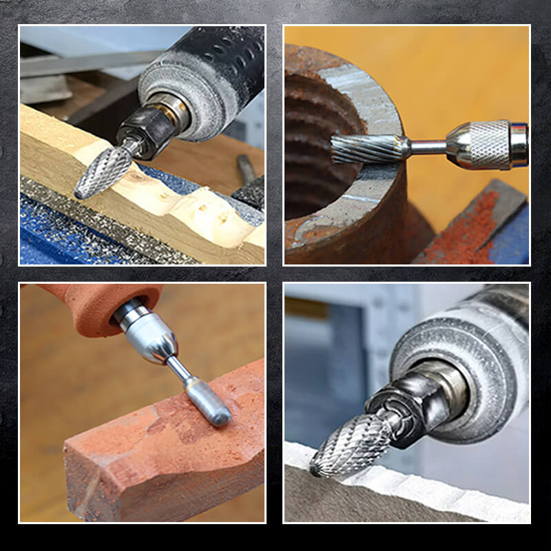 🔩Precision performance: tungsten steel grinding head for craftsmen!