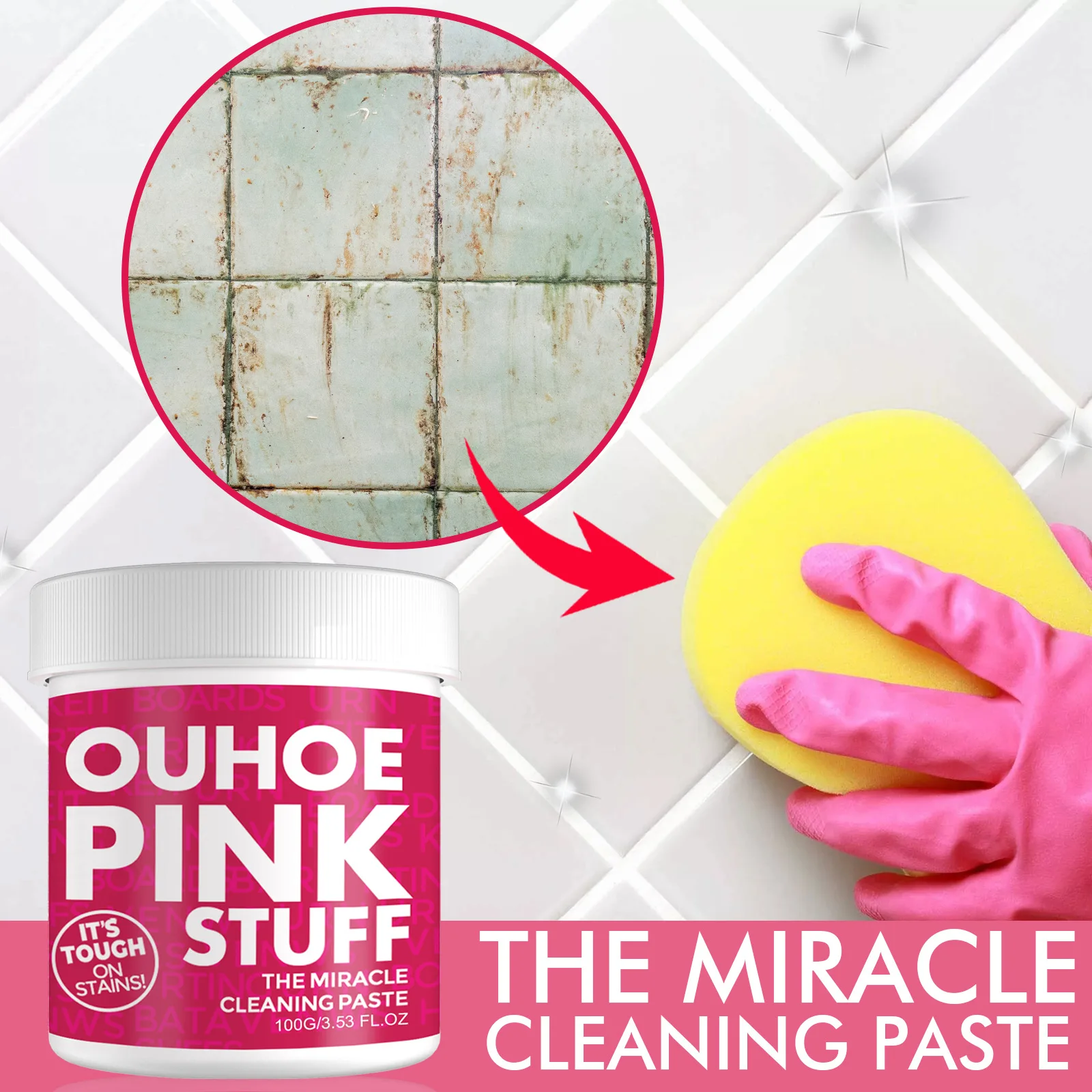 The Pink Stuff Cleaning Paste