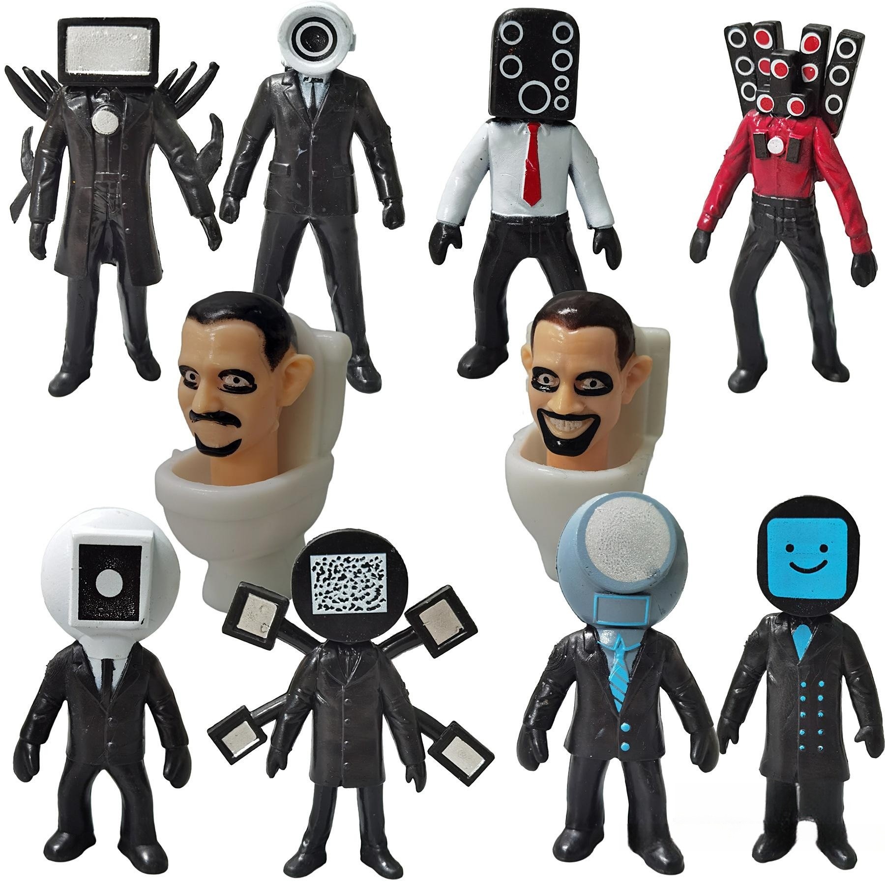 Új skibidi wc plüss wc wc férfi hamis dísz