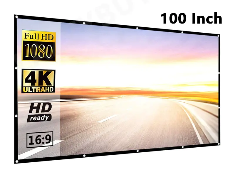 Foldable Portable Giant Movie Screen---screen for outdoor movies and home theater