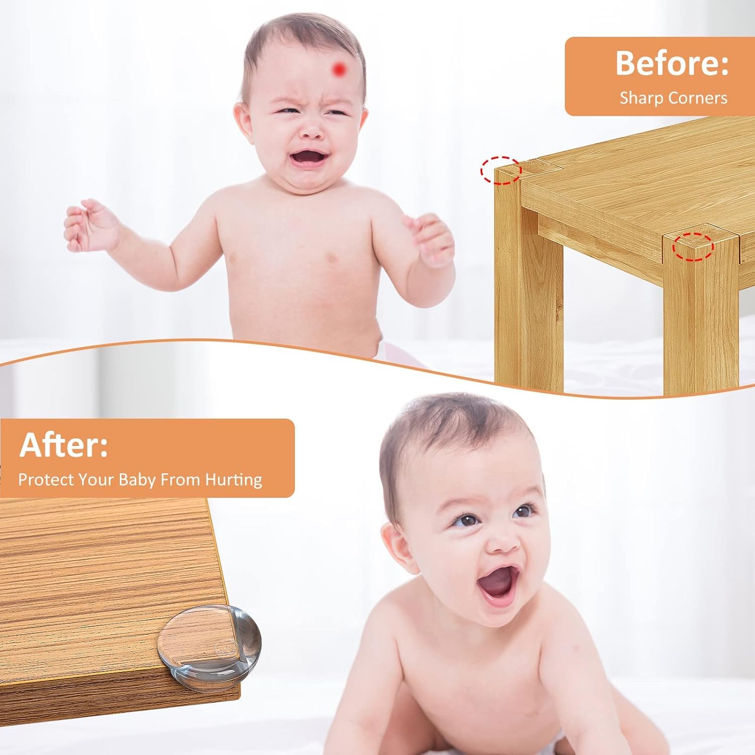 (🌹Summer Hot Sale- 49% OFF) Baby Safety Silicone Protector