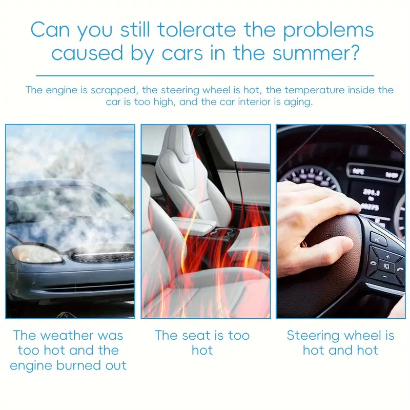 Instant Cooling Spray For Cars & Outdoors - Refreshing Heat Relief, Portable & Easy To Use
