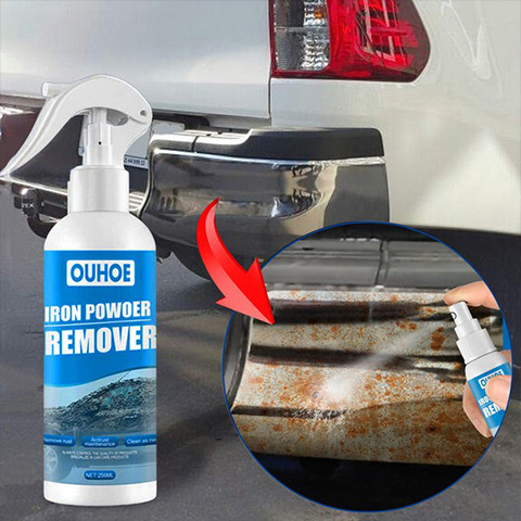 Car rust remover spray
