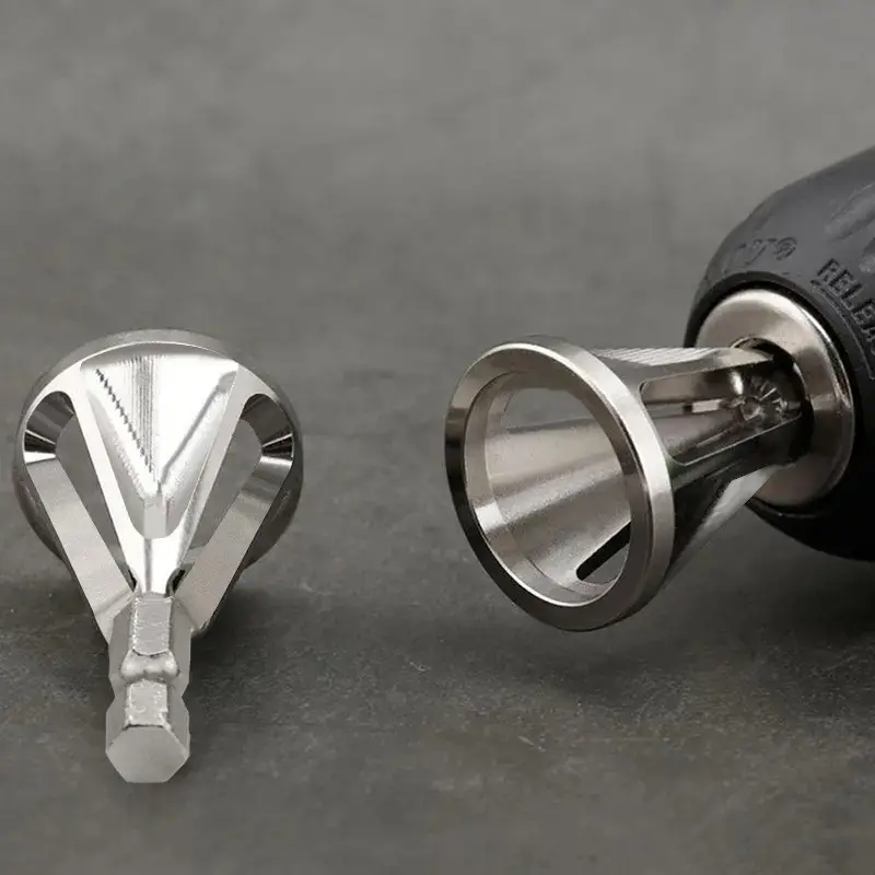 Chamfering tool Metal deburring external chamfering tool Suitable for various chuck electric drill tools