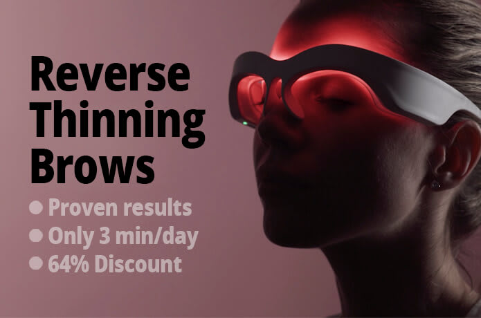 Reverse thinning brows & promote natural regrowth