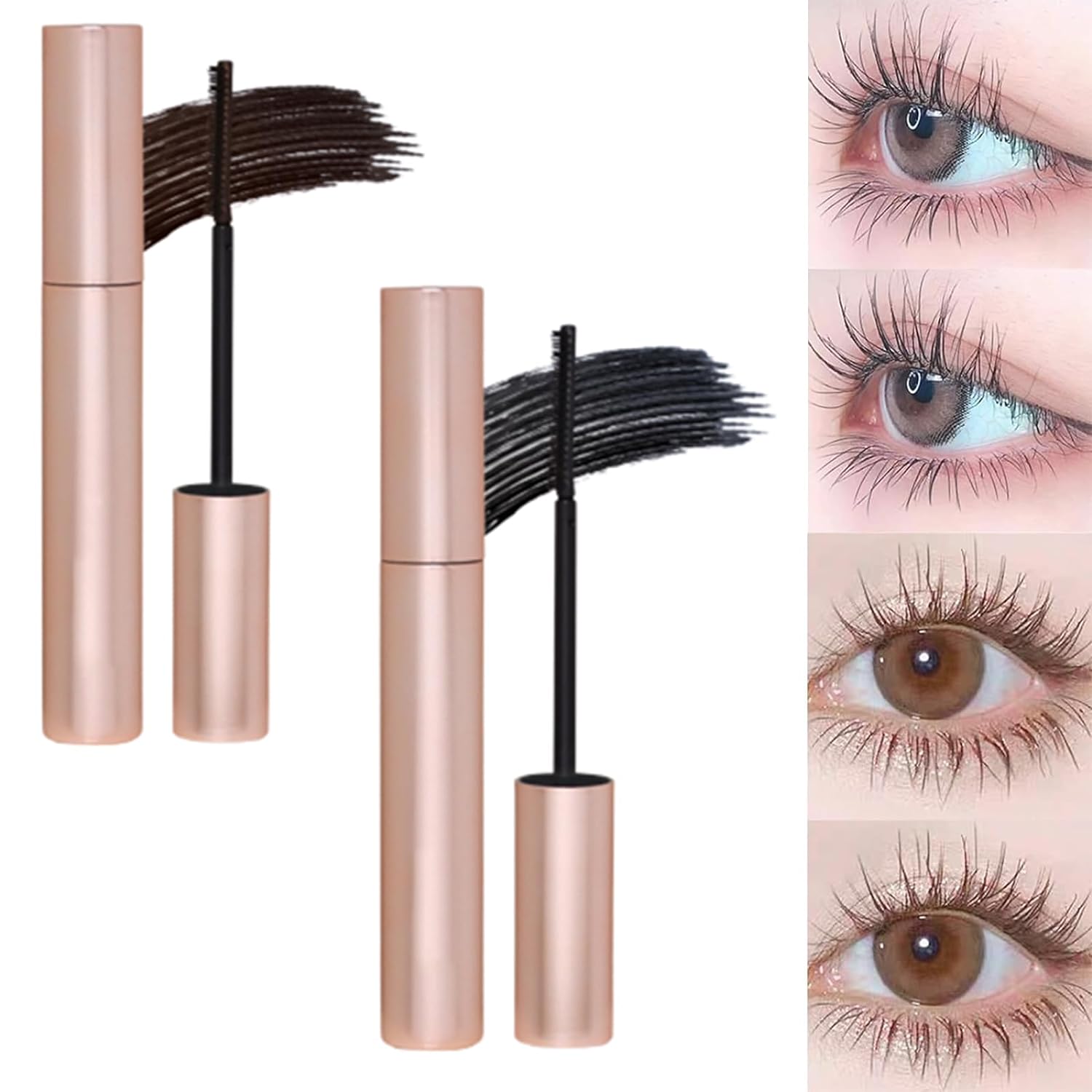 🔥Buy 1 Get 2 Free (3pcs) [Waterproof & Stain Resistant] Lengthening & Curling Long Lasting Mascara