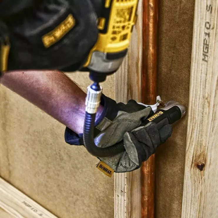 DWAMRASET impact driver adapter 4-in-1 detachable right angle adapter suitable for electric drill